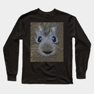 Guinea Pig Face Long Sleeve T-Shirt